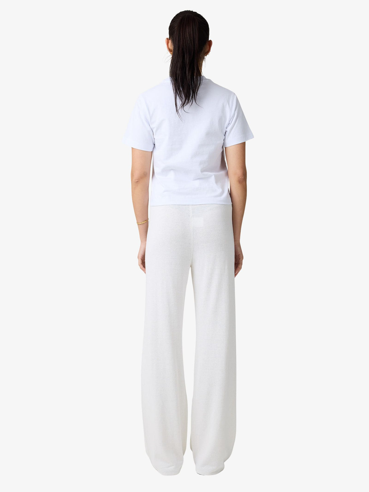 Lulu & Rose Dina Knit Pants | Off White