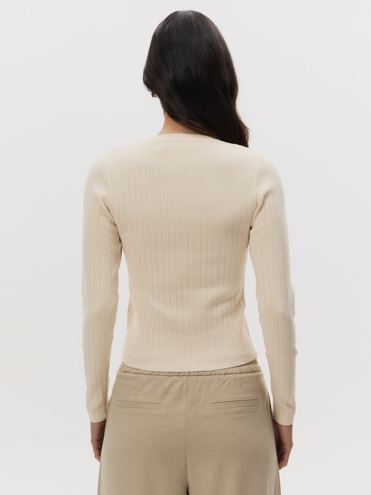 Lulu & Rose Daria Seam Front Top | Vanilla