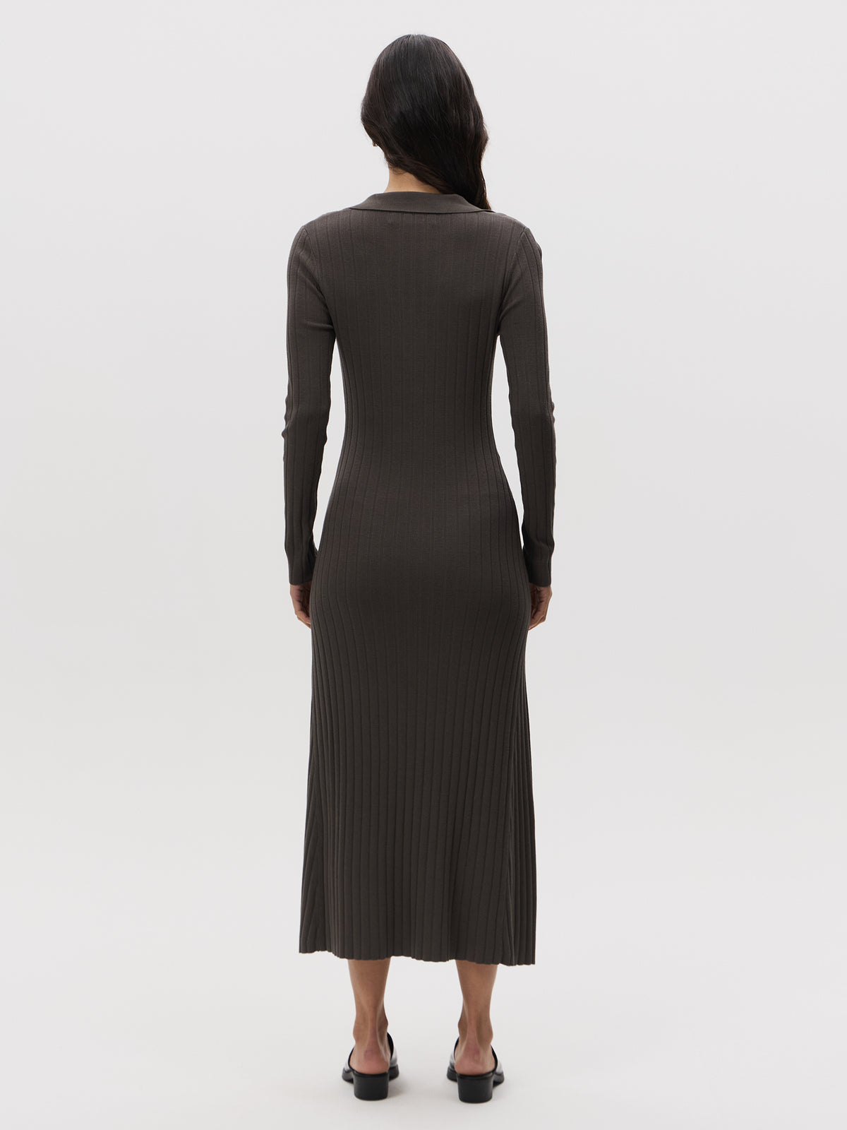 Lulu & Rose Munroe Knit Dress | Charcoal