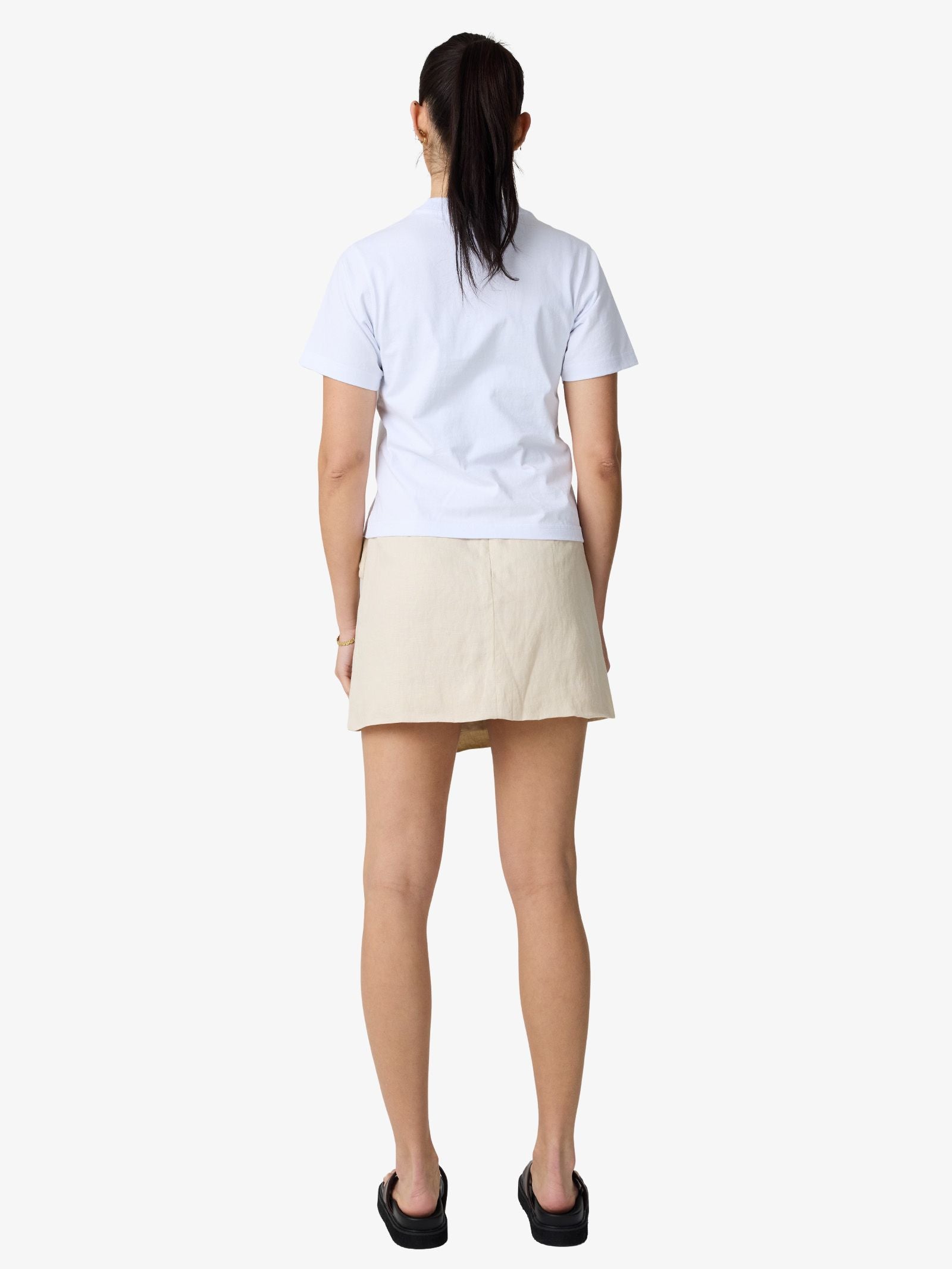 Camille Wrap Mini Skirt