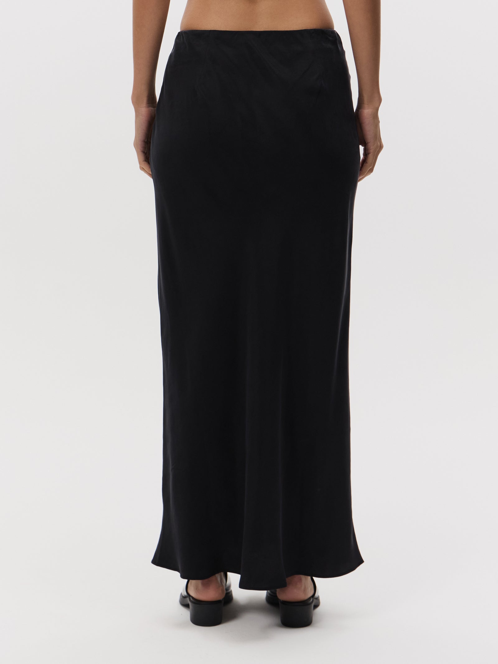 Chere Cupro Midi Skirt