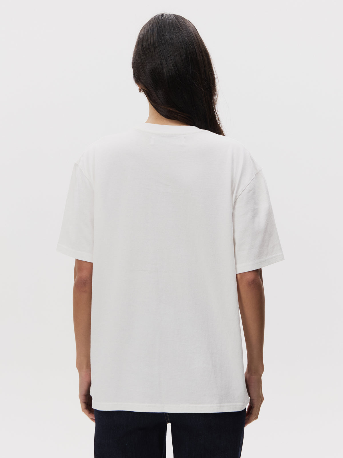 Lulu & Rose Keep Walkin Oversized Tee | OFF WHITE