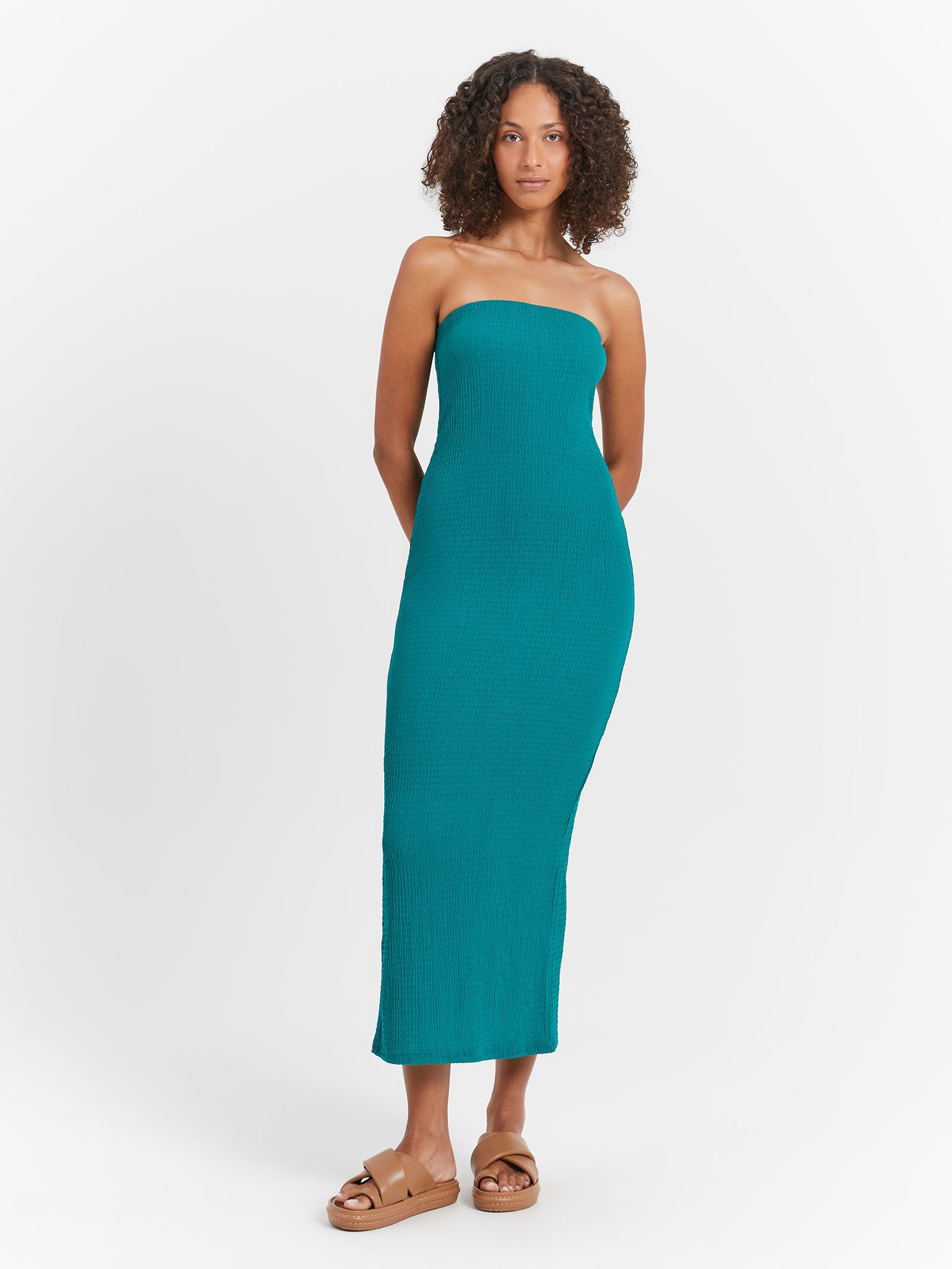 Naia Tube Midi Dress