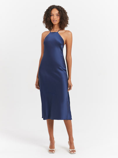 Makala Tie Back Midi Dress