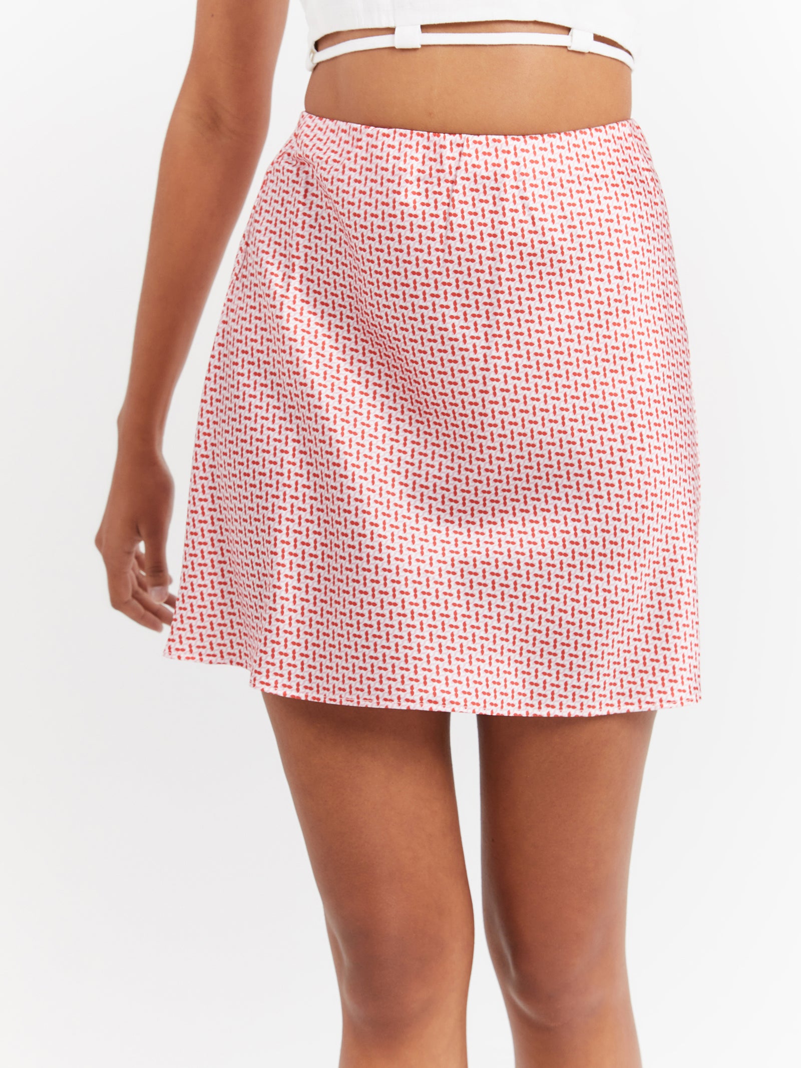 Prea Mini Skirt in Pimms