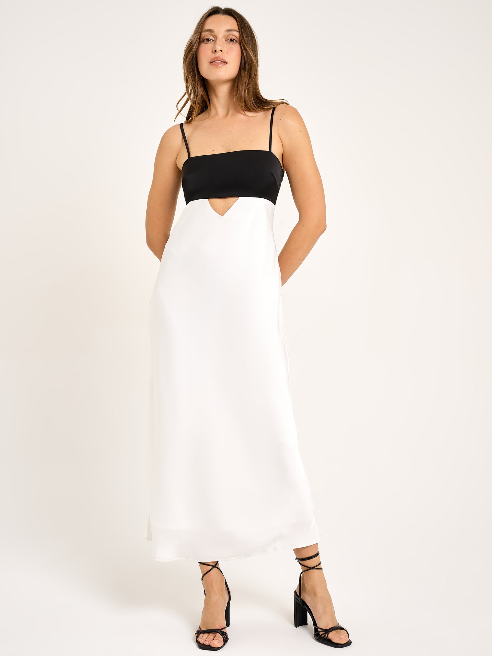 Iris Cut Out Midi Dress