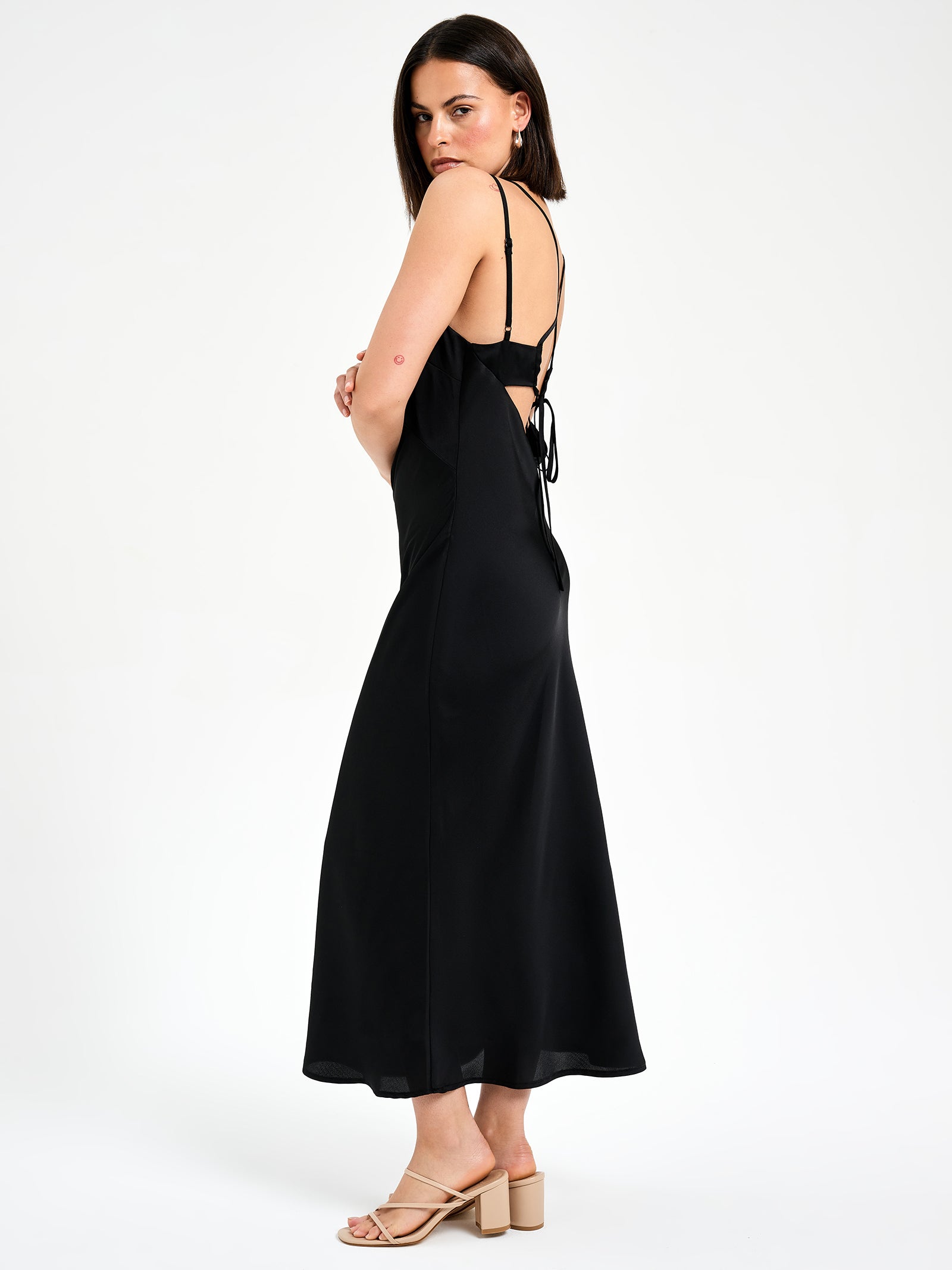 Celine Strappy Midi Dress
