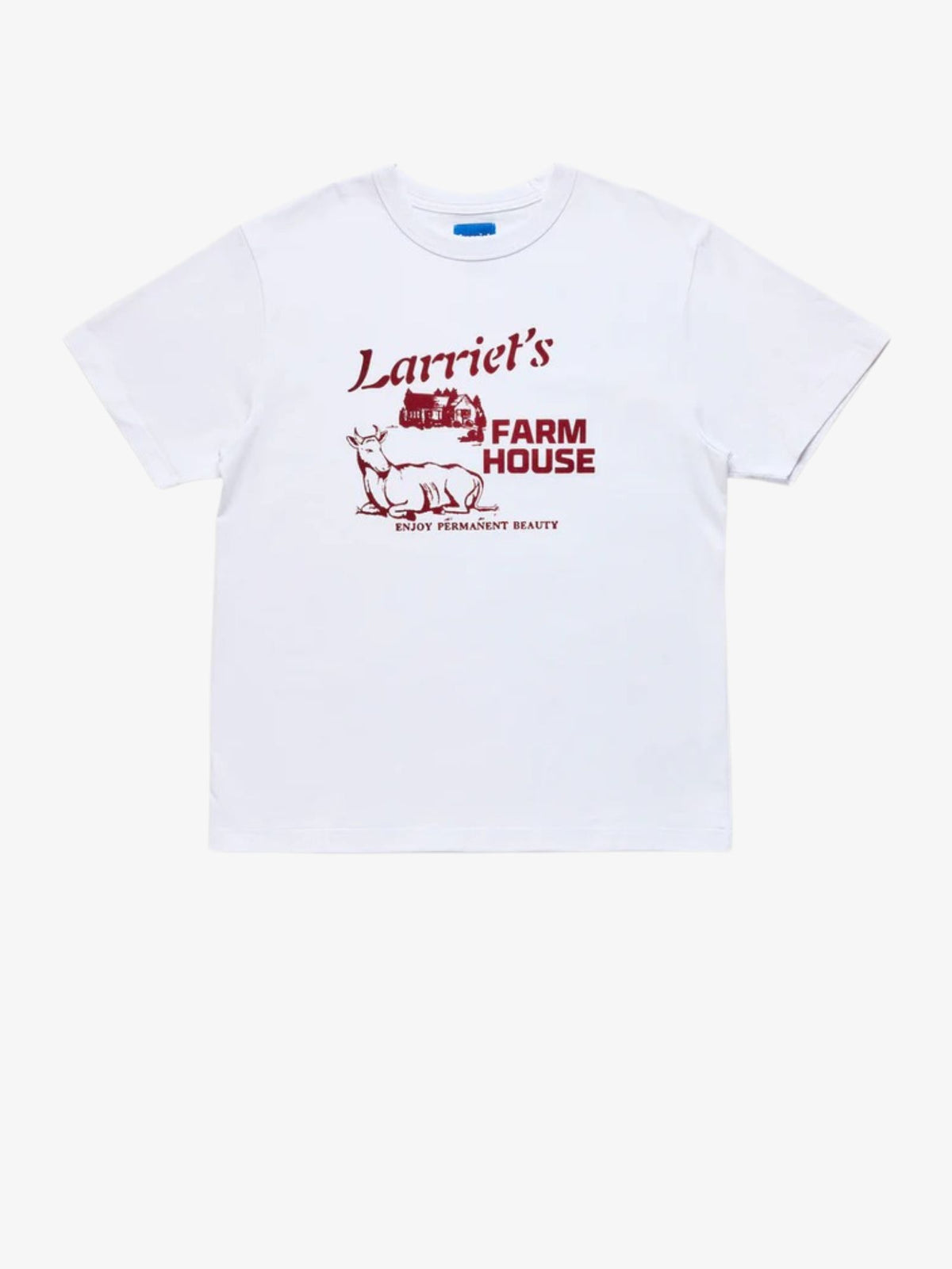 Larriet Farmhouse Tee | White