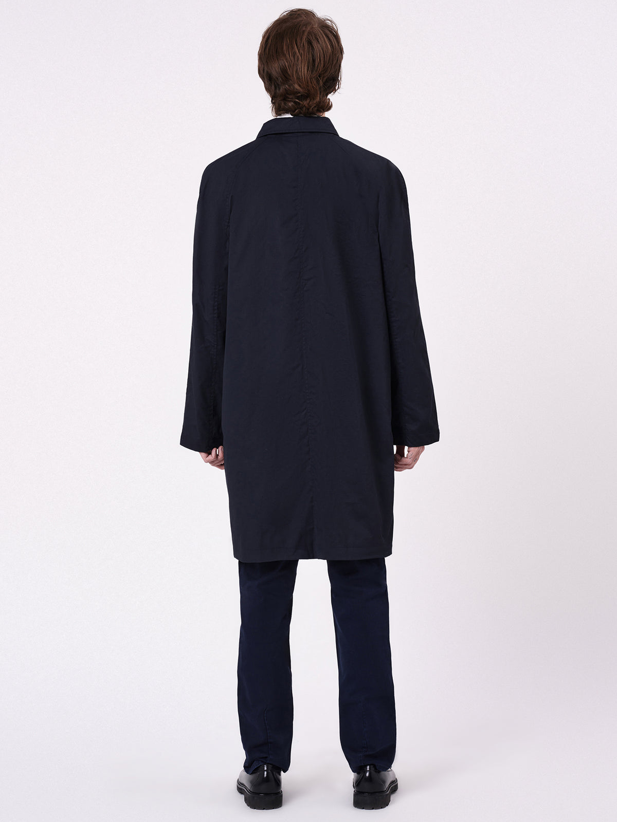 Neuw Turner Coat Waxed | Navy