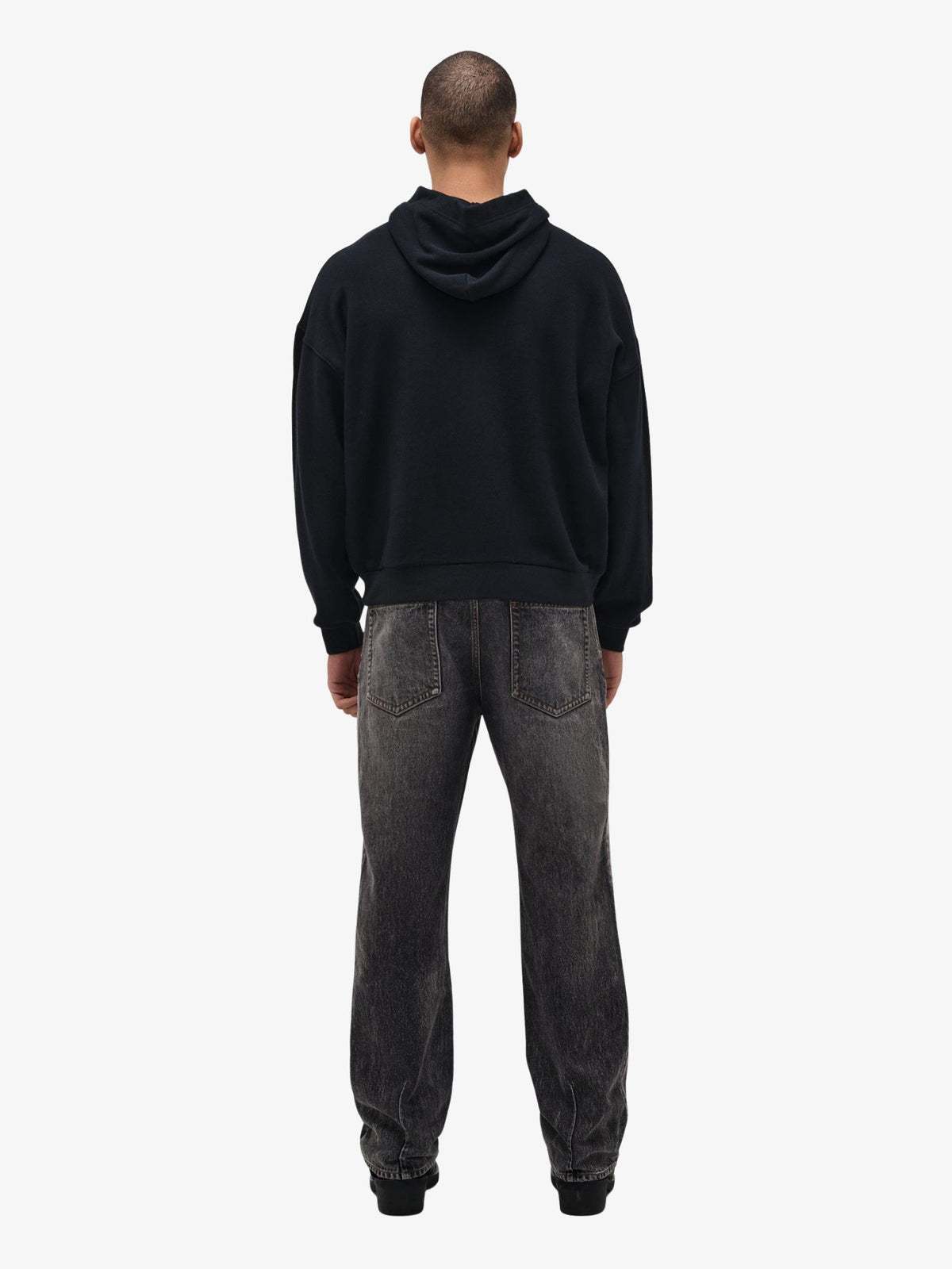 Neuw River Baggy West Jeans | Washed Black