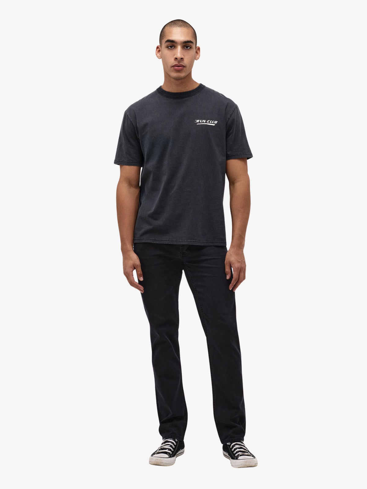 Neuw Incline Tee | Washed Black