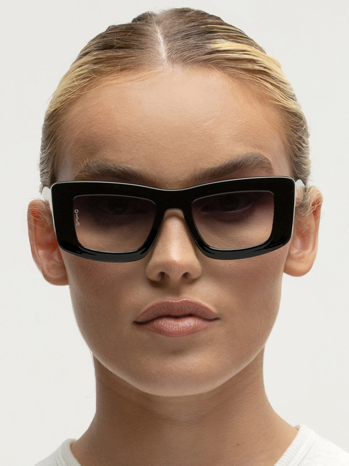 Marsha Sunglasses in Black &amp; Smoke Fade