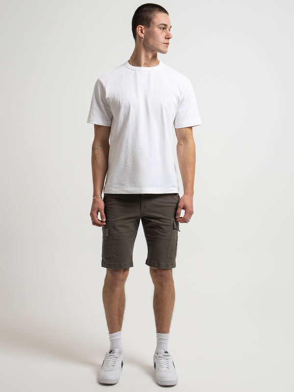 Dark Green Leo Shorts
