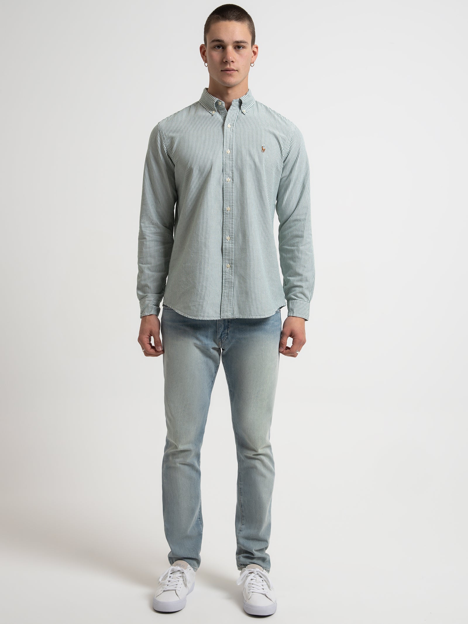 Custom-Fit Oxford Shirt