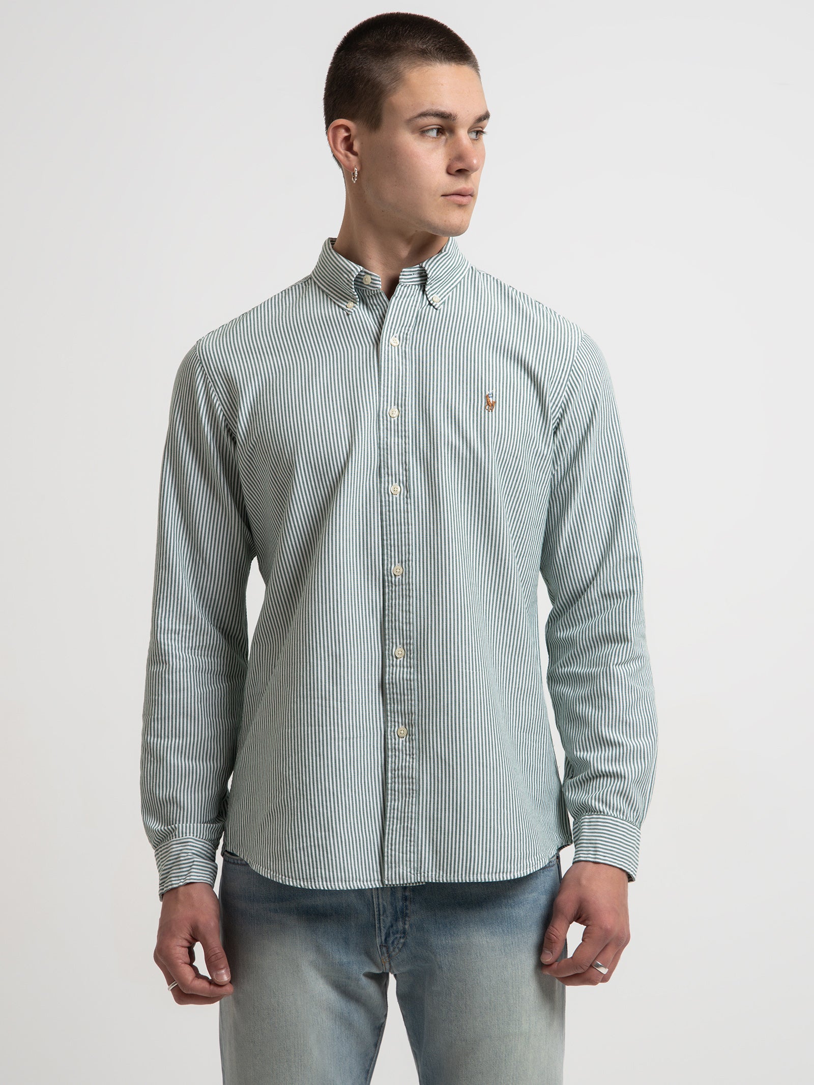 Custom-Fit Oxford Shirt
