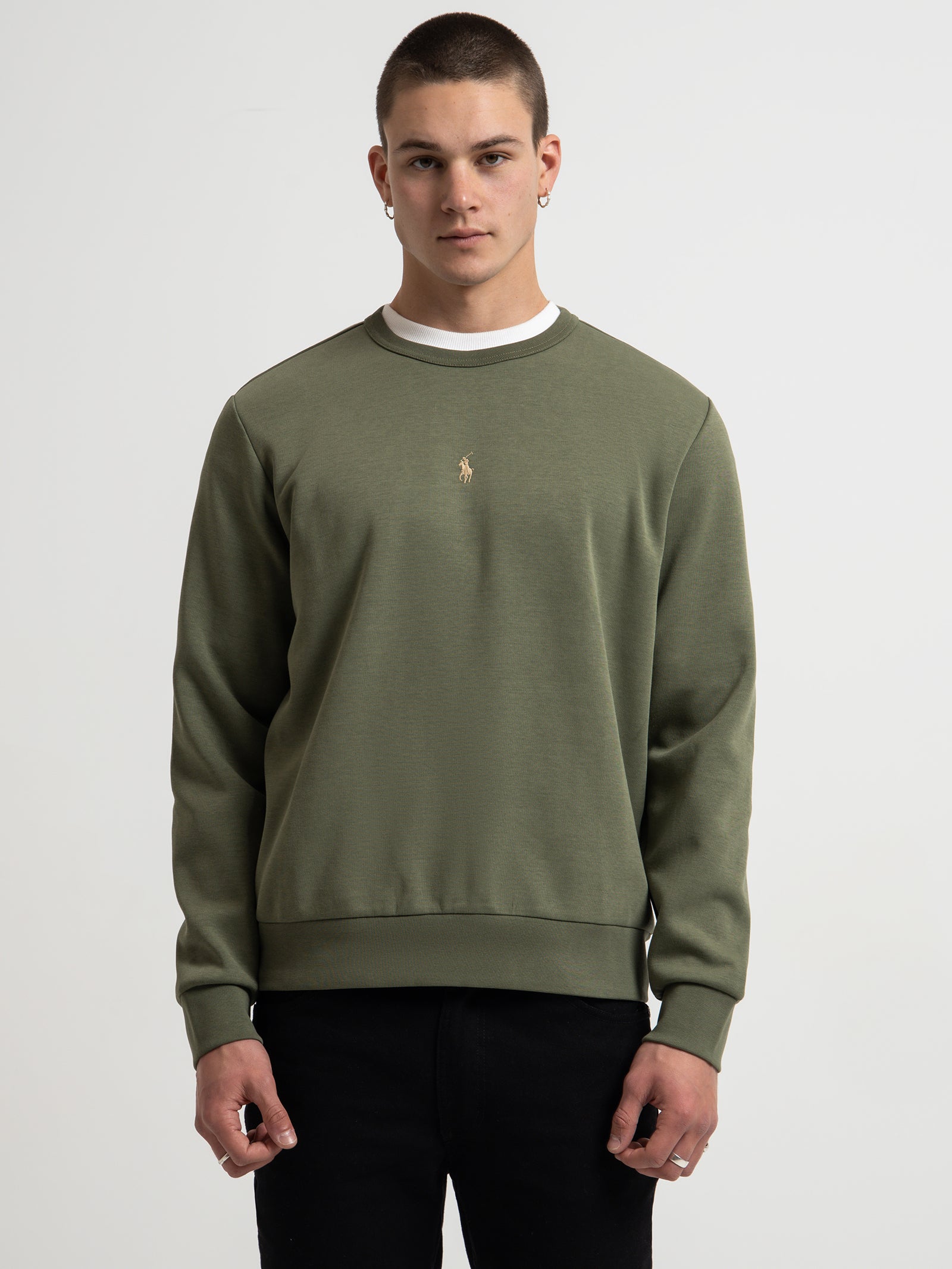 Centre Logo Crew Sweater