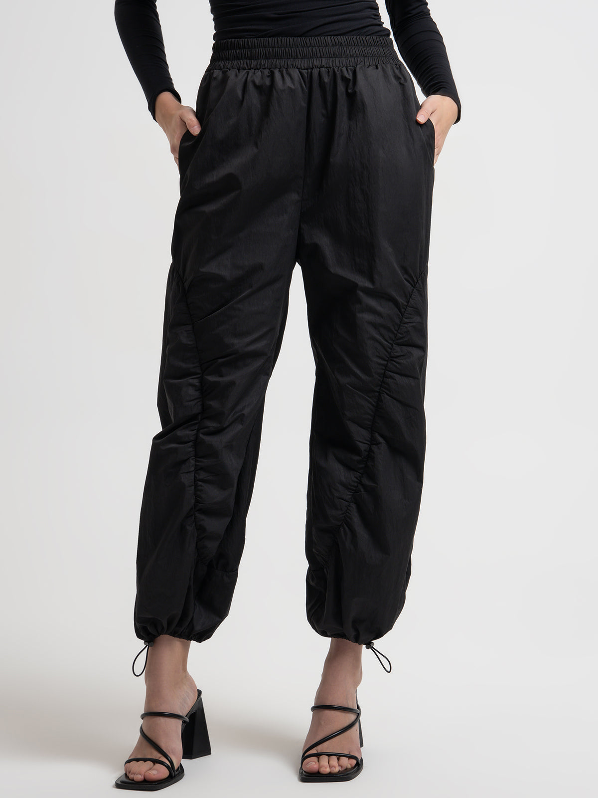 Misha Urban Sage Spray Pants | Black