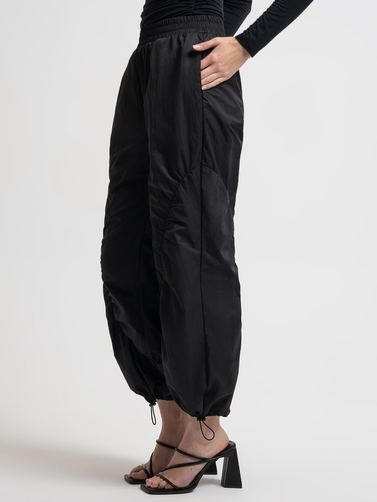 Misha Urban Sage Spray Pants | Black