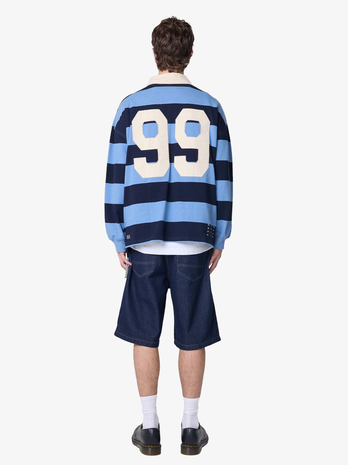 Ksubi Rugged Rugby Jersey | Faded Ice