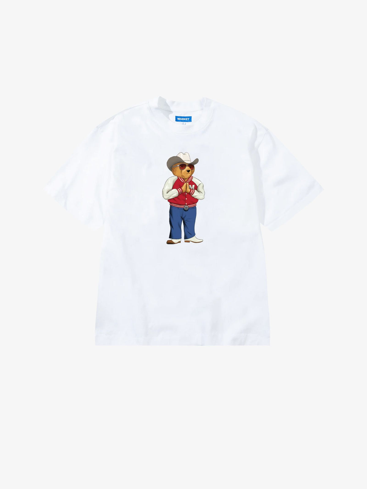 Market Hee-Haw Bear T-Shirt | White