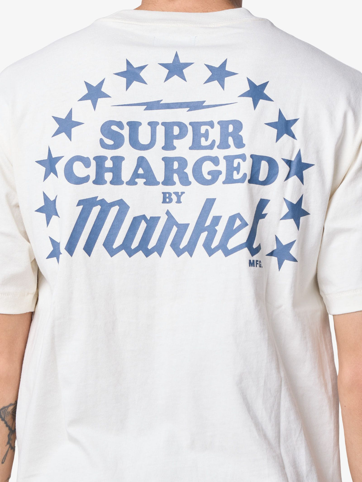 Market Supercharged T-Shirt | Unbleached Cotton