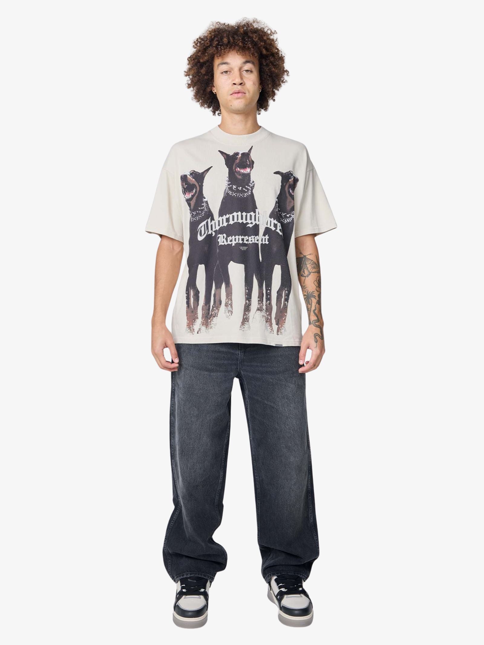 Represent Represent Thoroughbred T-Shirt | Vintage White