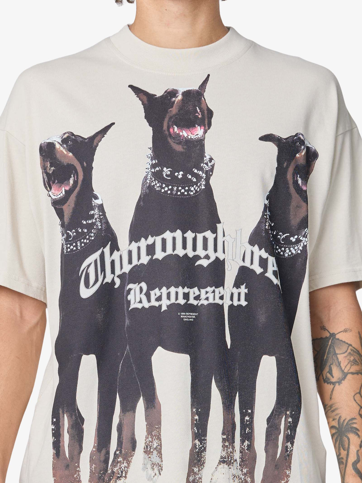 Represent Represent Thoroughbred T-Shirt | Vintage White