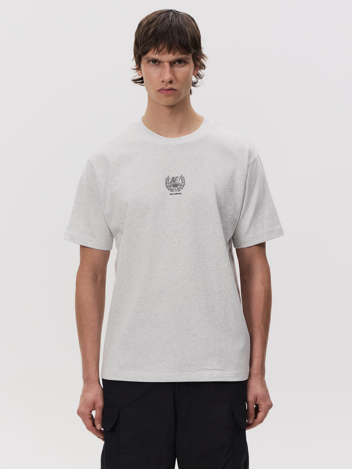 New Balance New Balance X Debut Baton Tee | Ash Heather