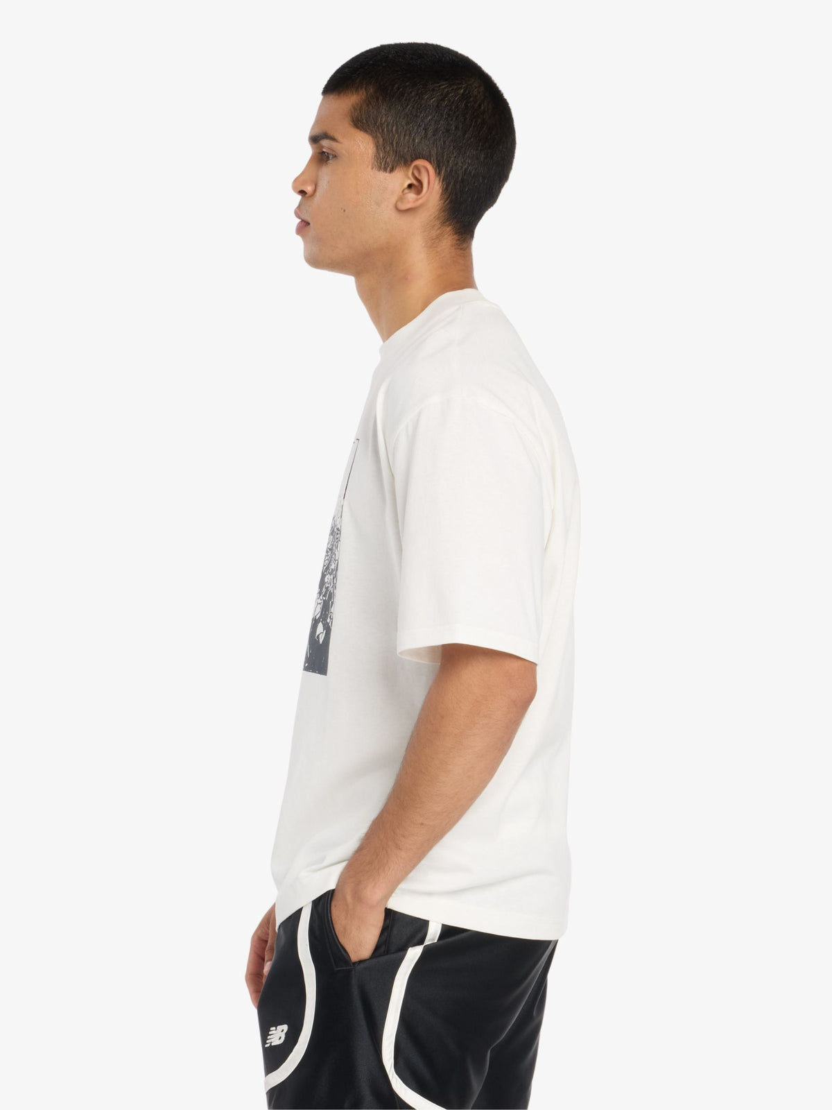 New Balance Hoops Championship Graphic T-Shirt | Sea Salt