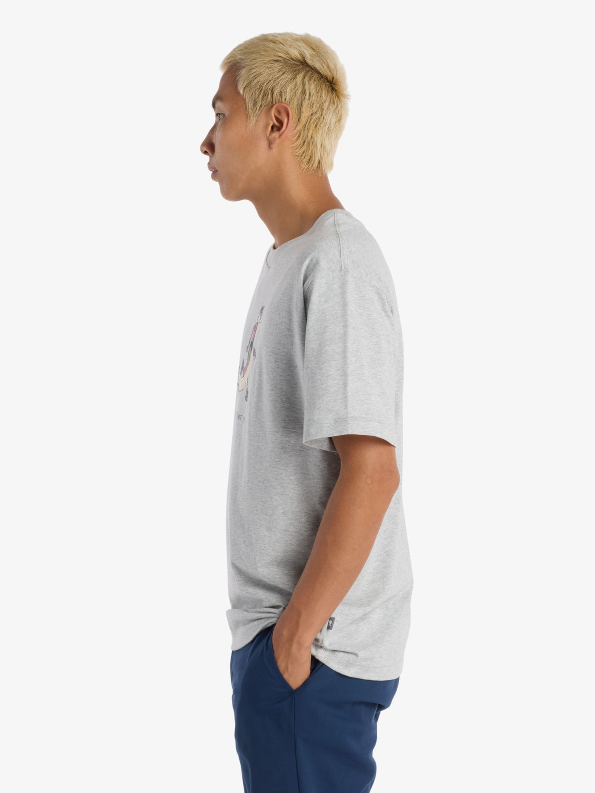 New Balance Bearded Runner T-Shirt | Athletic Grey