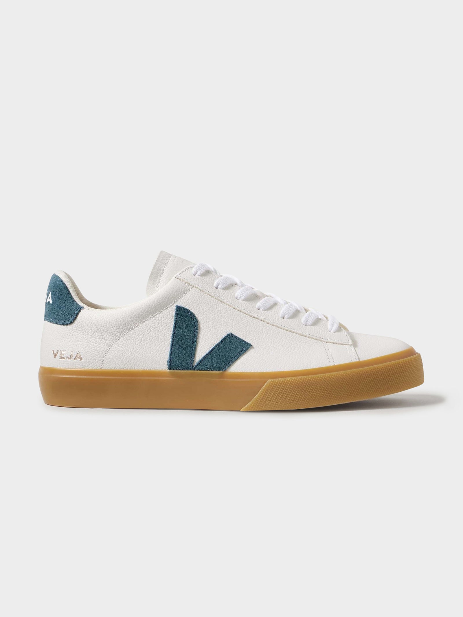 Veja Mens Campo Chromefree Leather Sneakers
