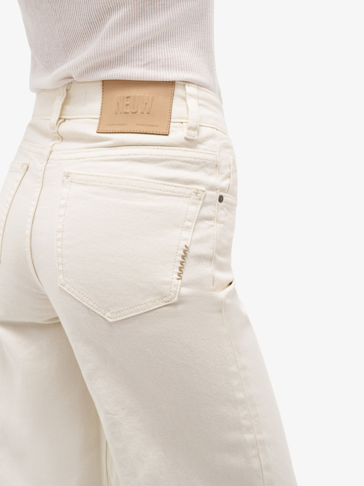 Neuw Eva Wide Jeans | Cream