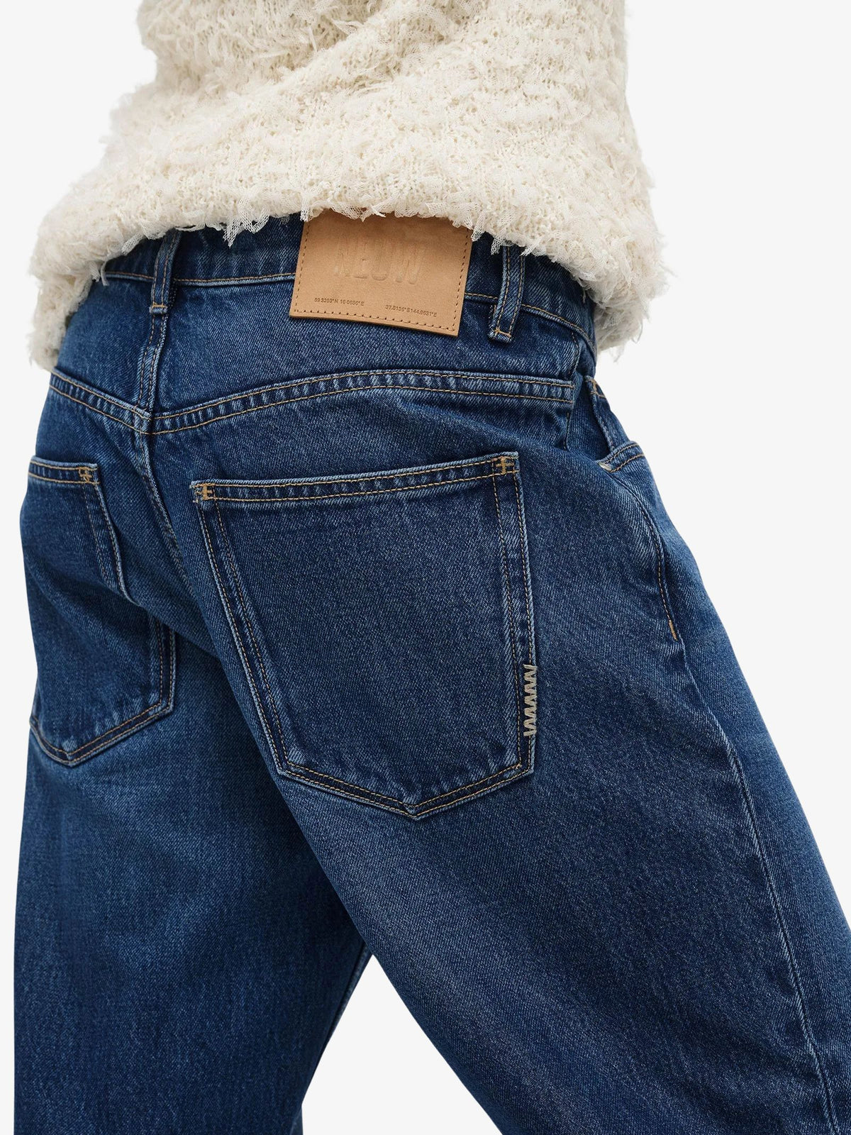 Neuw Daria Baggy Classic Jeans | MID VINTAGE INDIGO