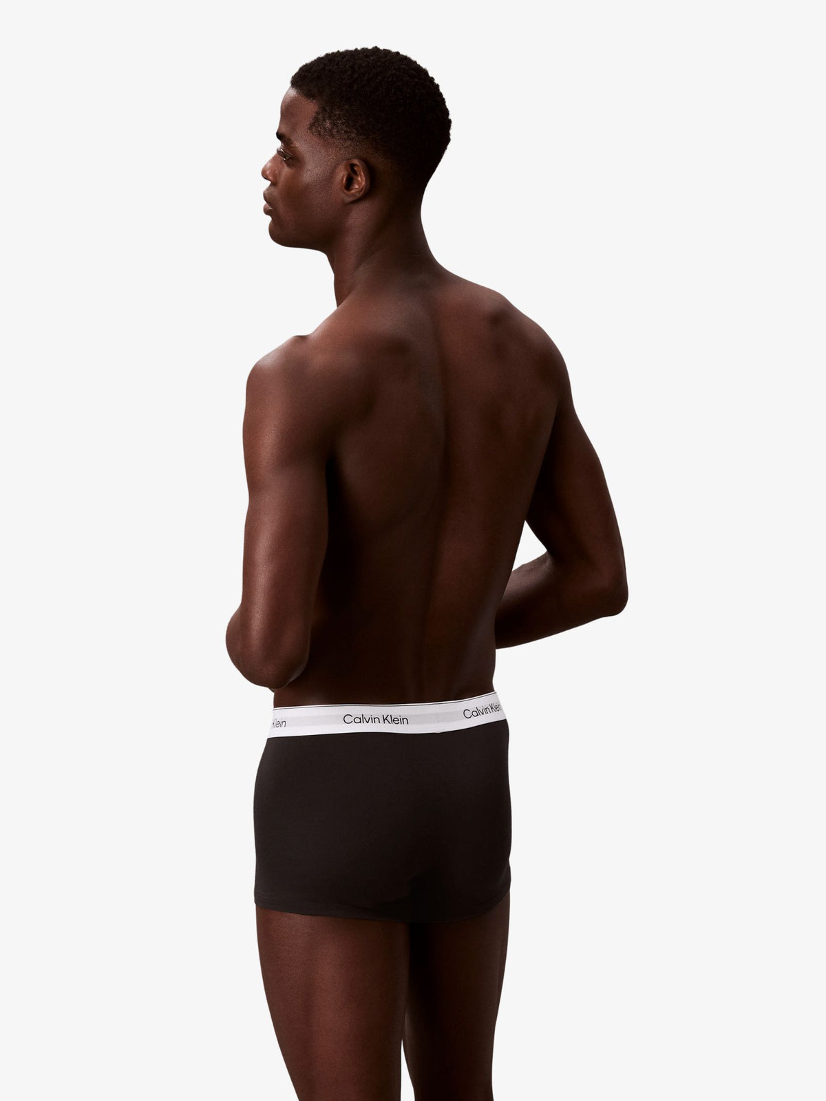 Calvin Klein Icon Cotton Stretch Trunk (Mixed 3-Pack) | Grey Heather/White/Black