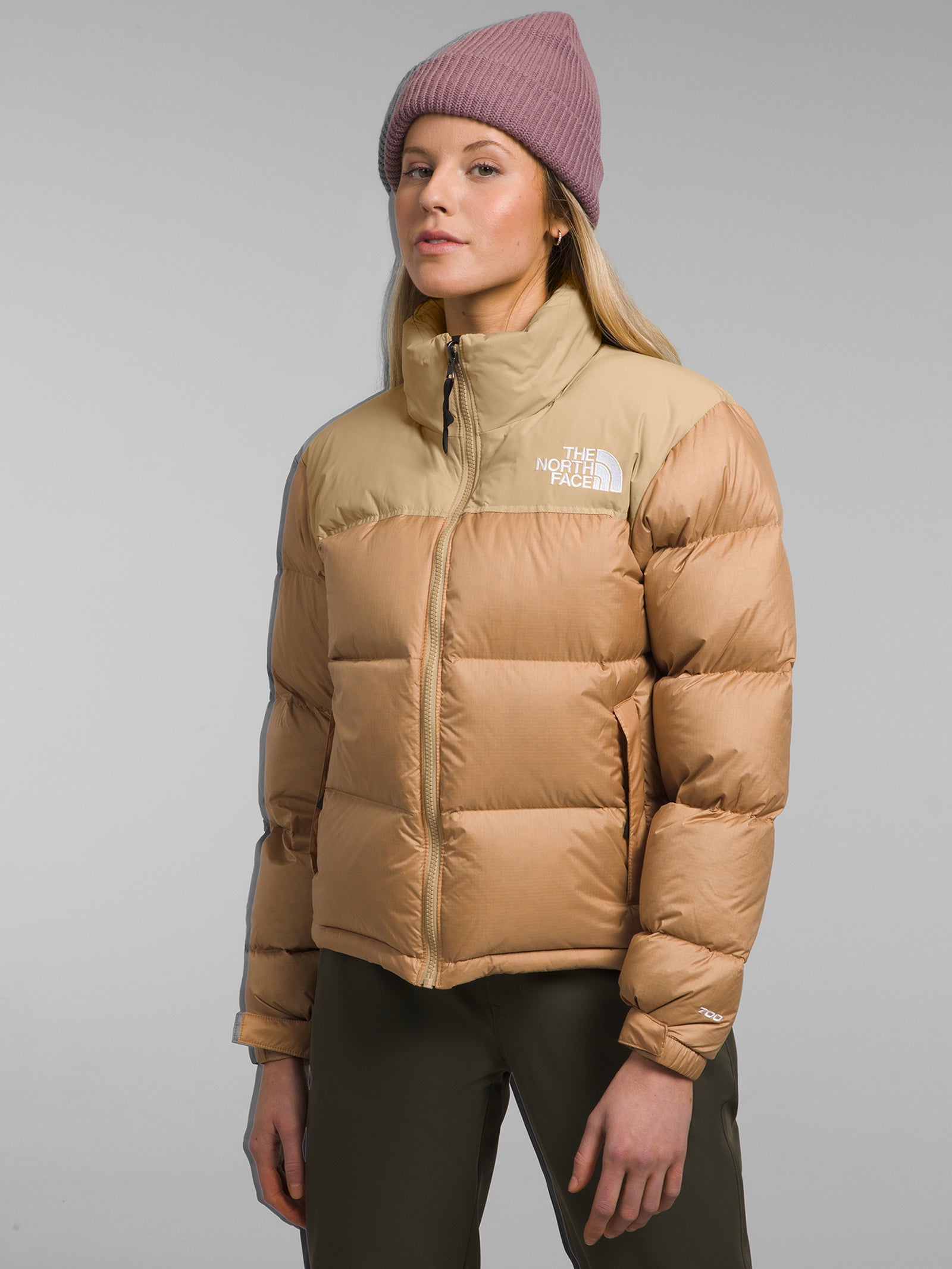 The North Face 1996 Retro Nuptse Jacket Almond Khaki