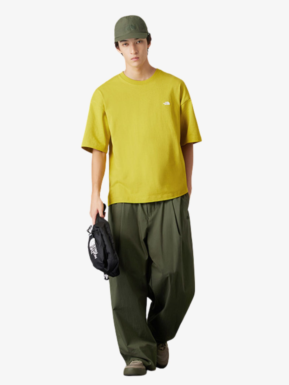 The North Face M Small Logo SS Tee | Dijon Yellow