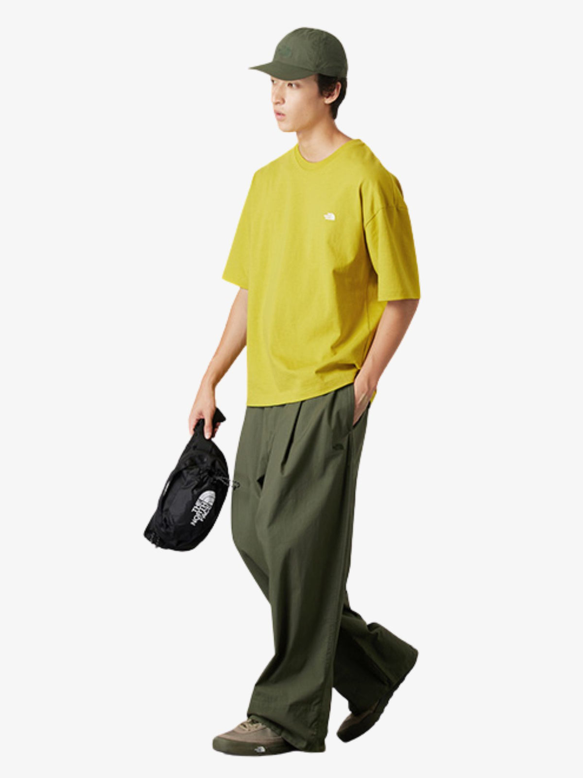 The North Face M Small Logo SS Tee | Dijon Yellow