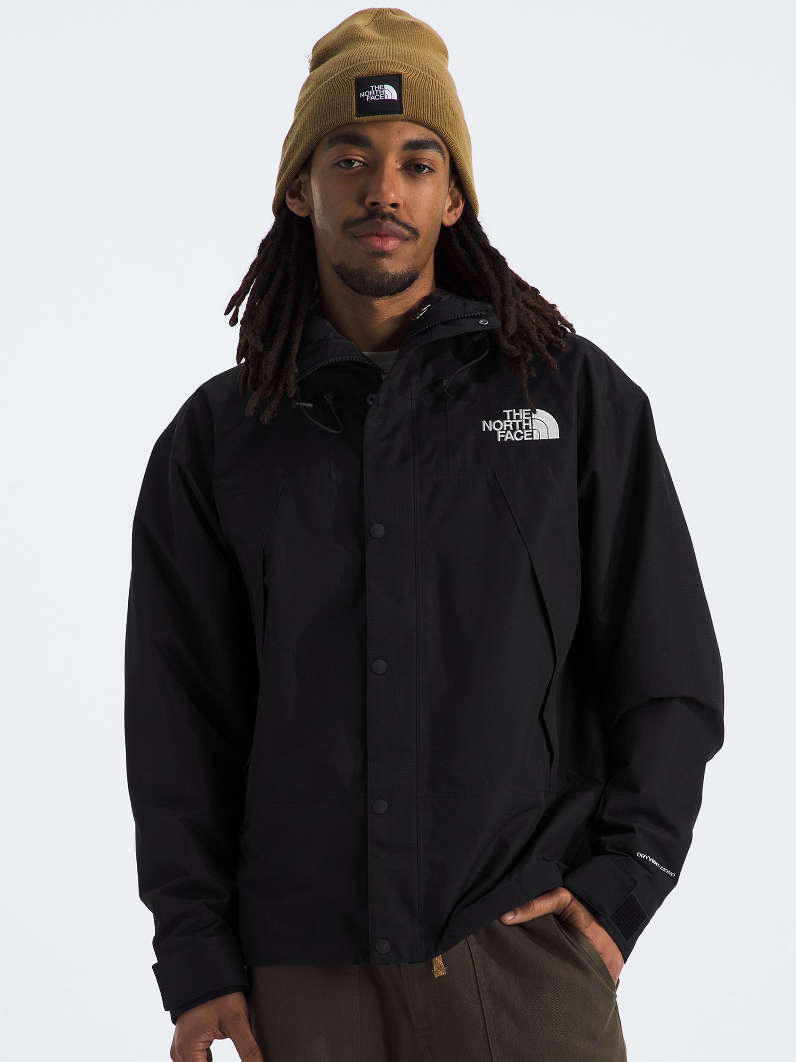 The North Face Men's DryVent Mono Mountain Jacket Tnf Black