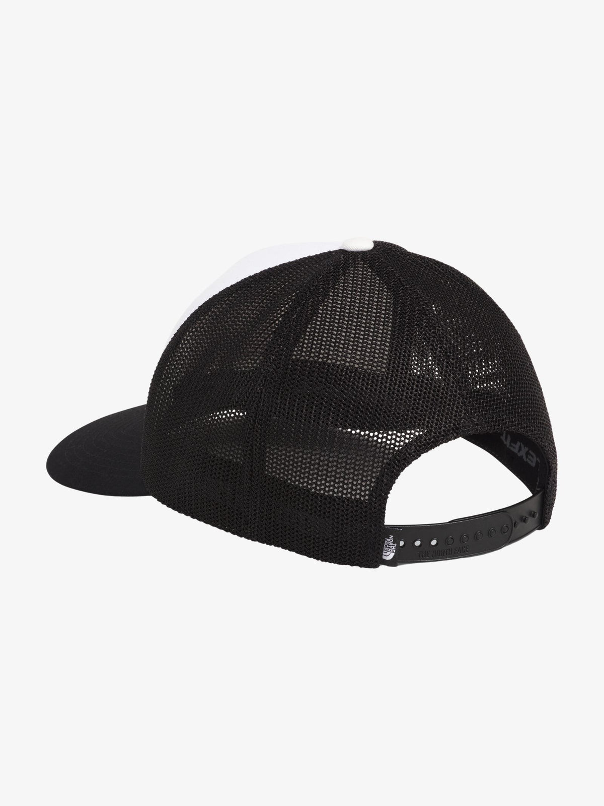 The North Face Keep It Patched Trucker Hat | BLACK/HORIZON RED/WHITE