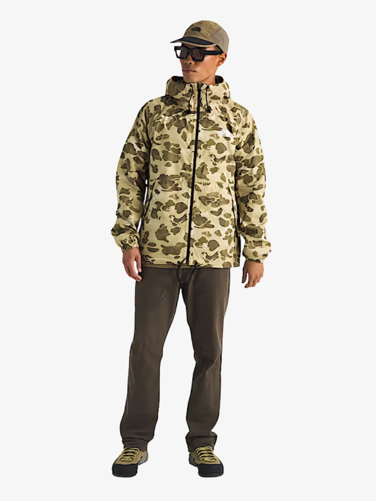 The North Face Men's Antora Rain Hoodie | Cedar Heritage Print