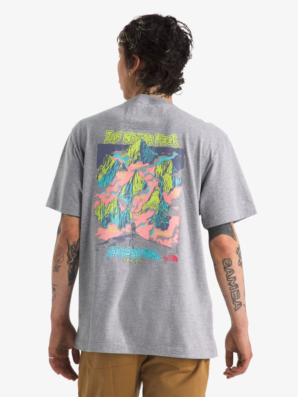 The North Face Men's TNF Essential Expedition Series Tee | Grey
