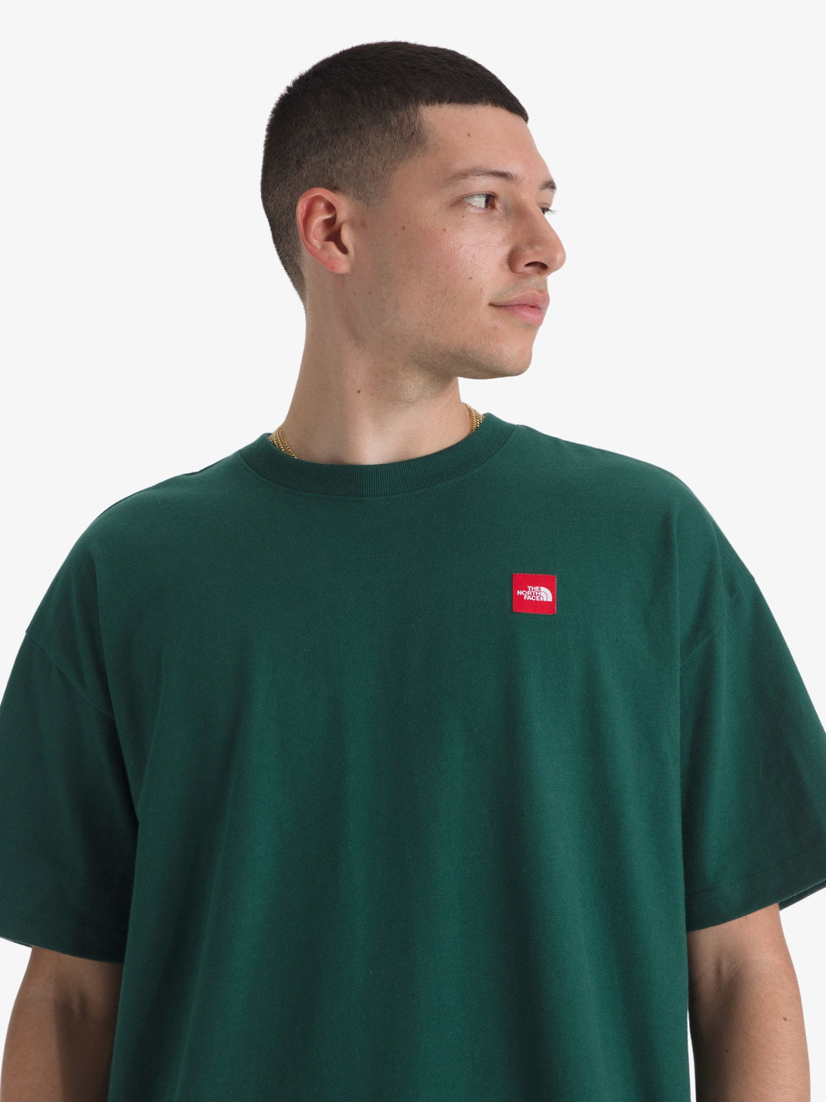 The North Face Men's Red Box Tee | Hunter Green