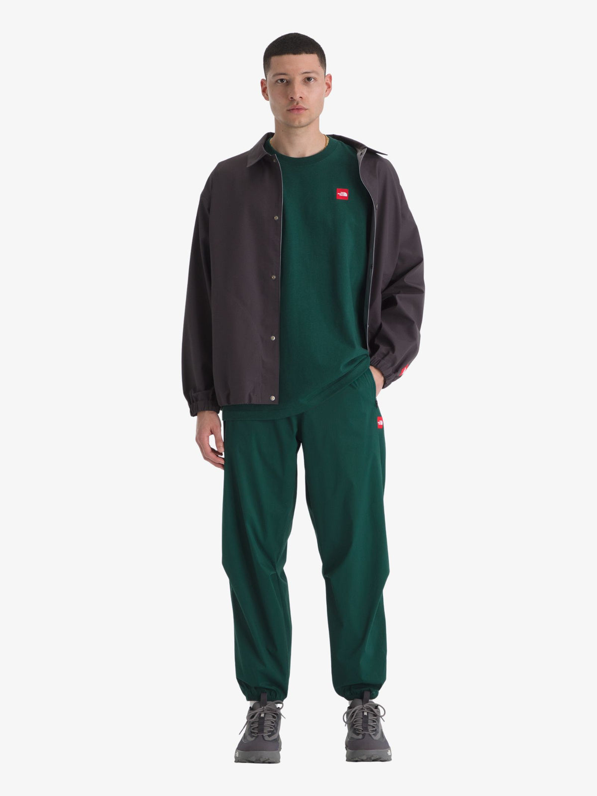 The North Face Men's Red Box Tee | Hunter Green