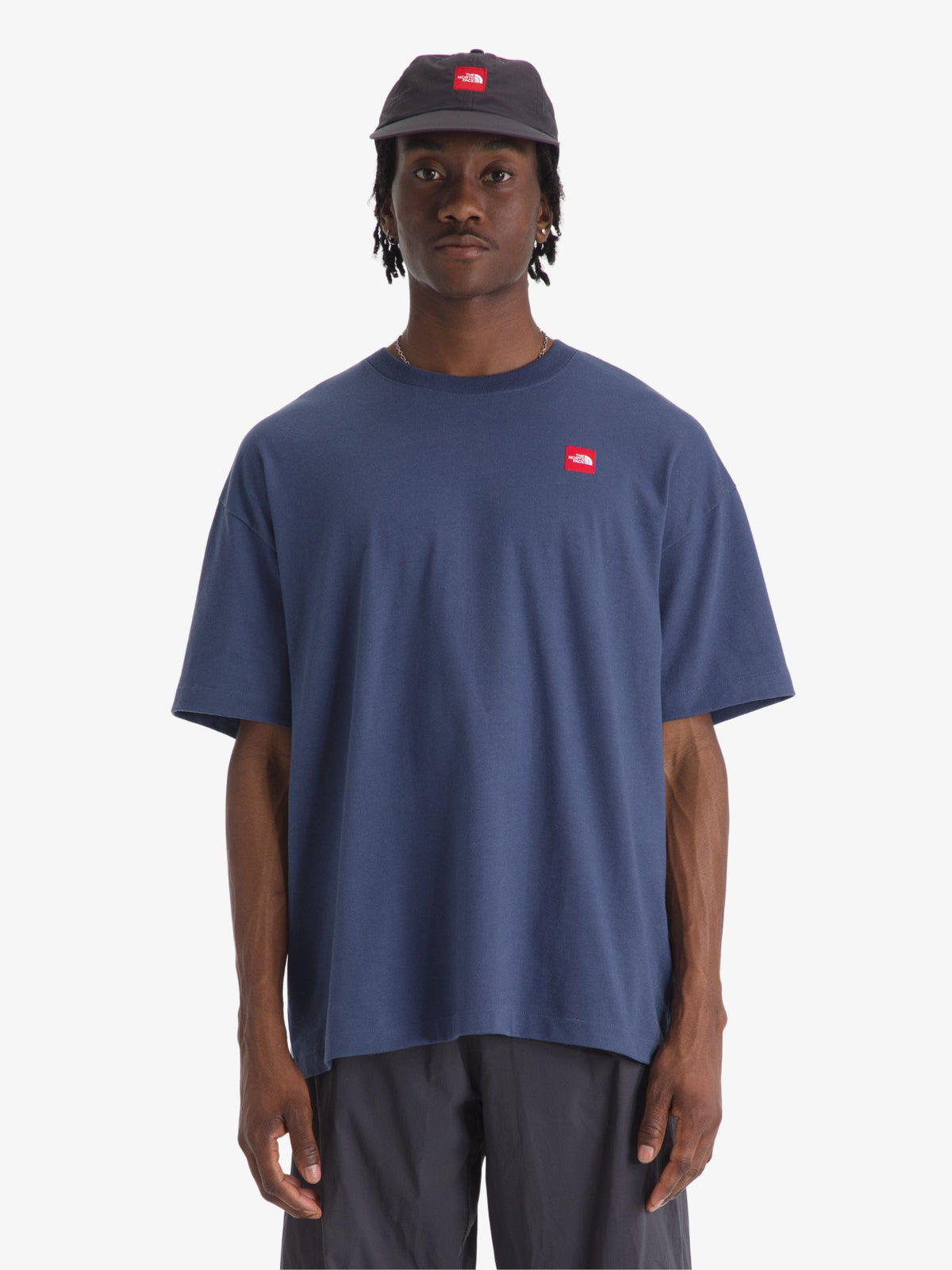 The North Face Men's Red Box Tee | Lunar Blue