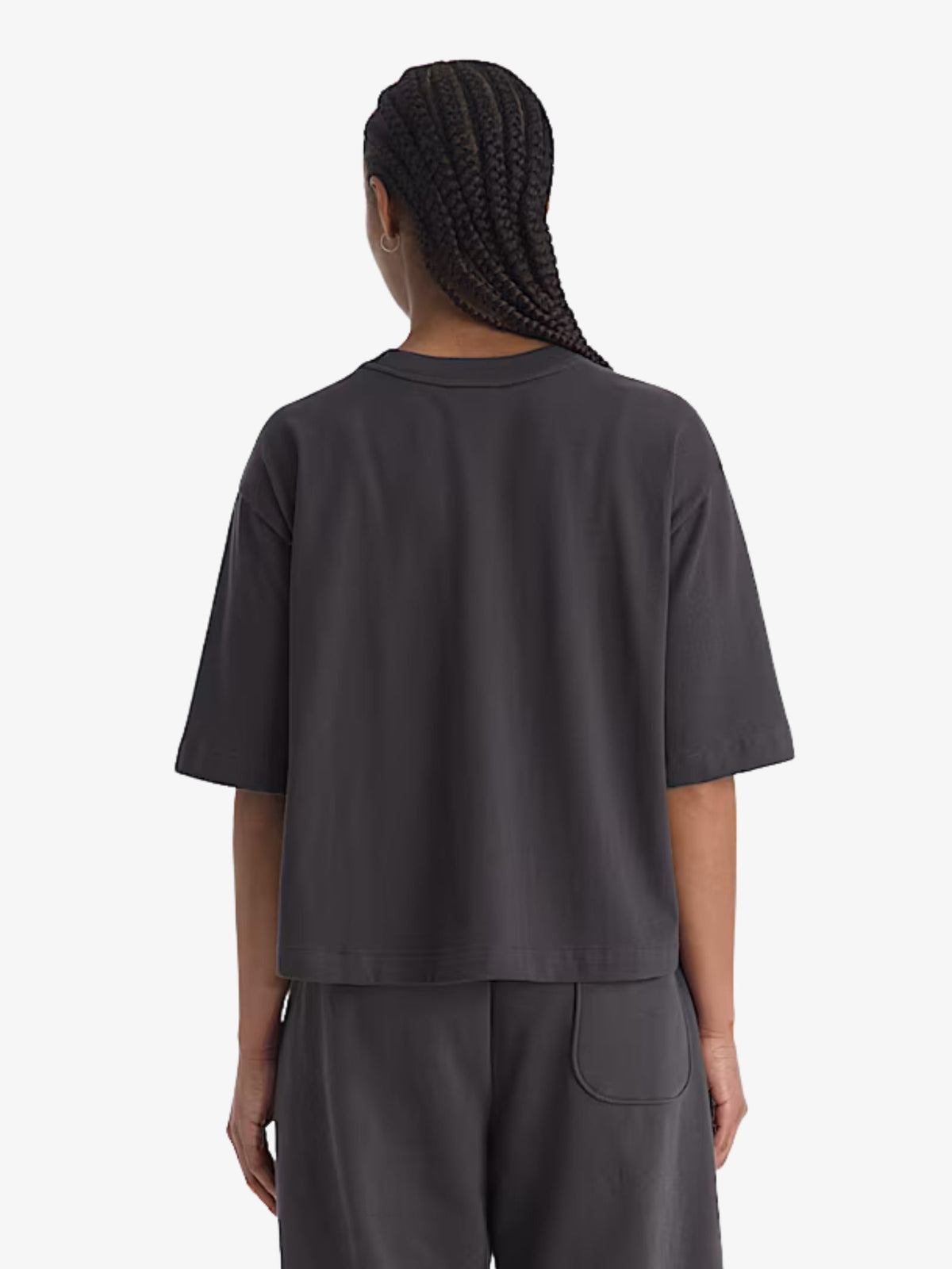 The North Face Women’s Red Box Boxy Tee | BLACK