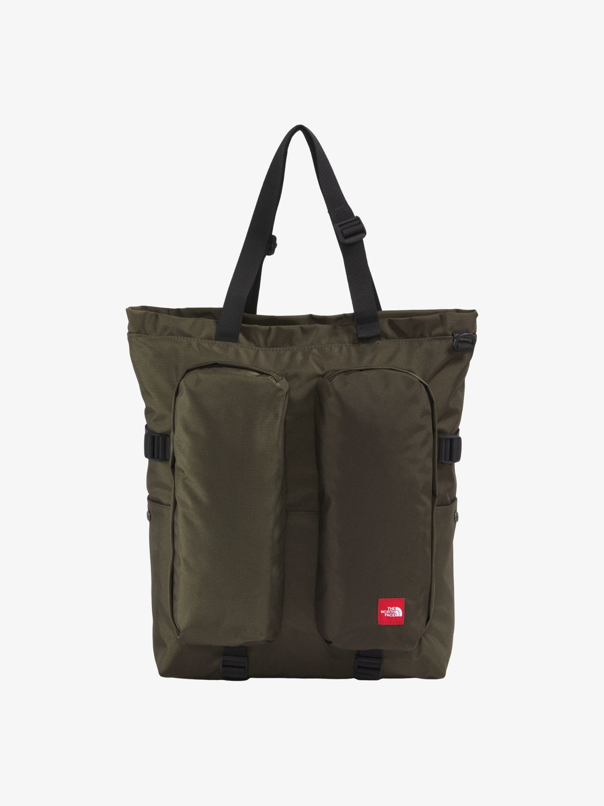 The North Face Tnf Red Box Tote Bag | New Taupe Green
