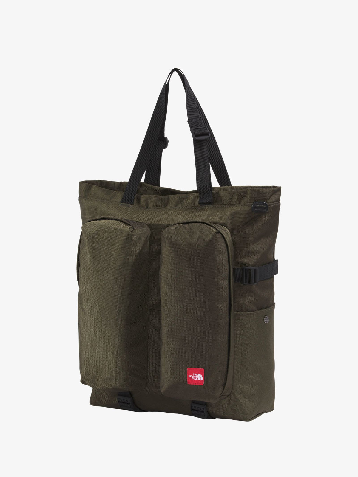 The North Face Tnf Red Box Tote Bag | New Taupe Green