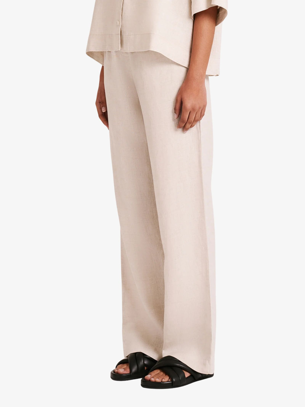 Nude Lucy Linen Lounge Pants | Natural