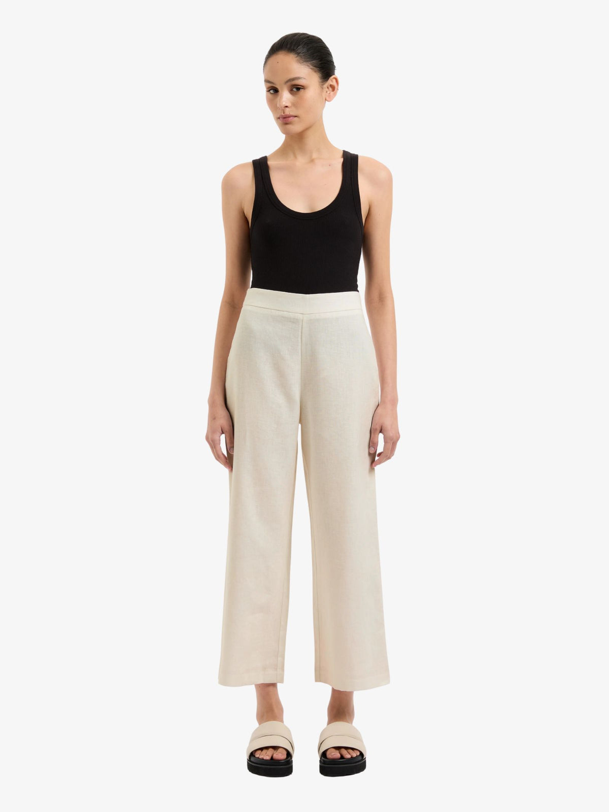 Nude Lucy Thilda Linen Culotte | Natural