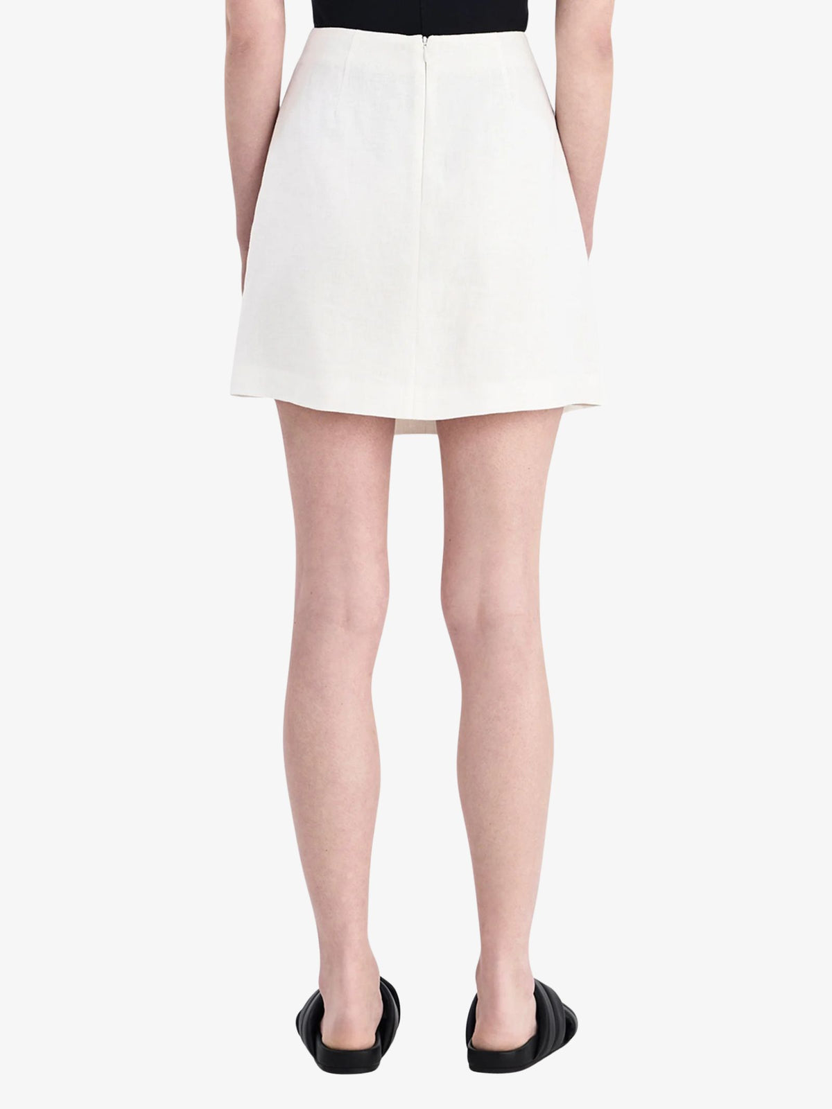 Nude Lucy Thilda Linen Skirt | White